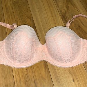Pink VS Dream Angels Strapless Bra | 34DD